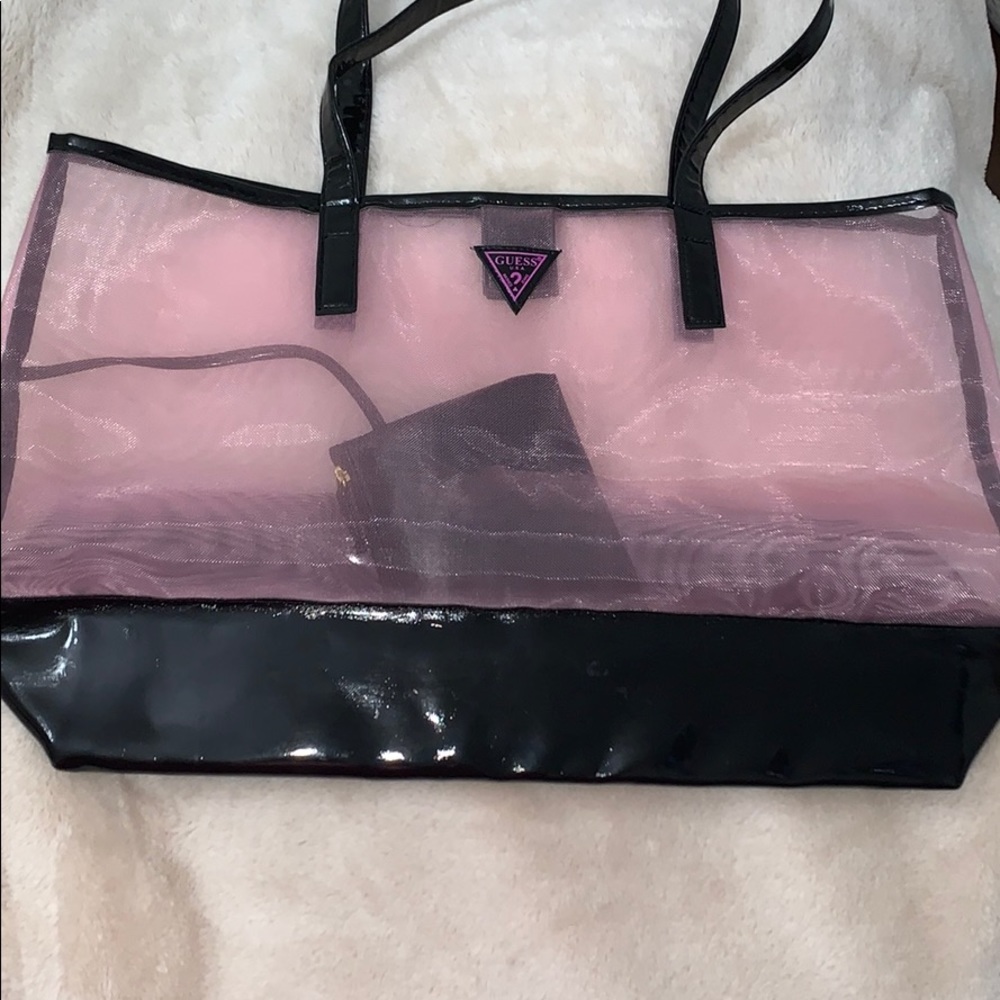 🌺Mesh Guess Tote